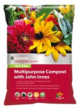 Bulrush Multipurpose Peat Free Compost with Added John Innes – 40L